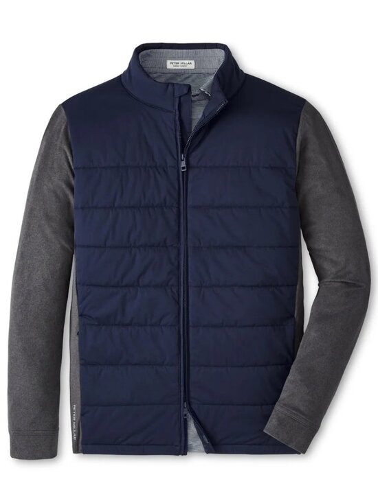 Peter Millar Other - NWT Peter Millar Merge Hybrid Fleece Golf Jacket: Navy (XL)